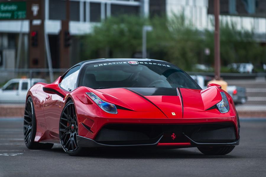 Ferrari 458 Italia by Creative Bespoke on Forgiato Wheels (Fratello-ECL) '2017
